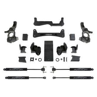 Fabtech® - 6" Raised Torsion Front and Rear Suspension Lift Kit