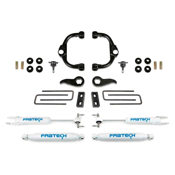 Fabtech® - Ball Joint UCA Front and Rear Suspension Lift Kit