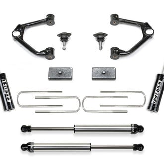 Fabtech® - 1.5" Dirt Logic SS 2.5 Coilover Front and Rear Suspension Lift Kit