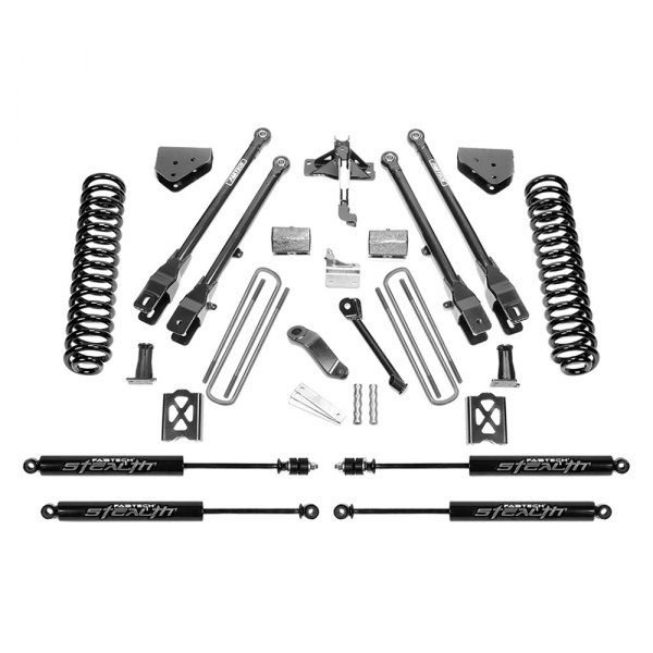 Fabtech® K2013M 6" x 6" 4 Link Front and Rear Suspension Lift Kit