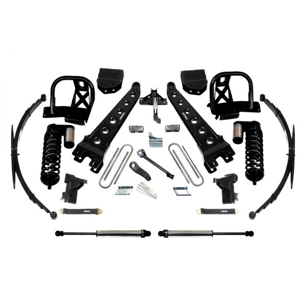 Fabtech® K2047DL 10" x 10" Radius Arm Front and Rear Suspension Lift Kit