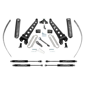 Fabtech® - 8" x 8" Radius Arm Front and Rear Suspension Lift Kit