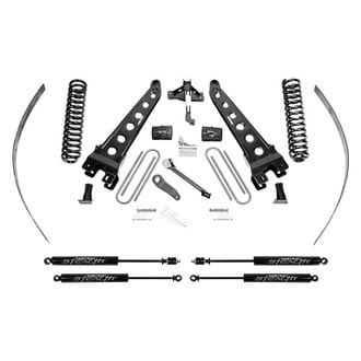 Fabtech® - 8" x 8" Radius Arm Front and Rear Suspension Lift Kit