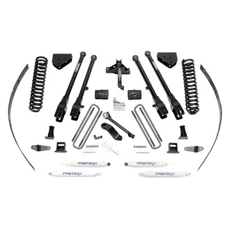 Fabtech® - 8" x 8" 4 Link Front and Rear Suspension Lift Kit