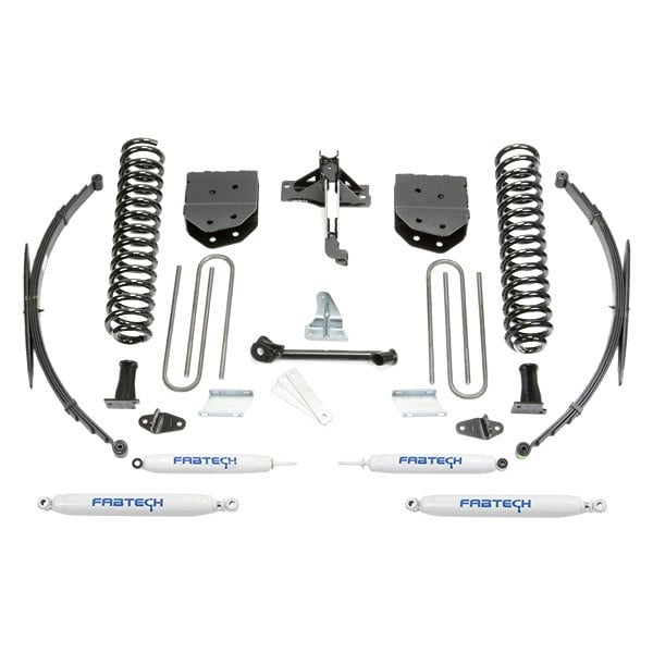 Fabtech® K2127 8" x 8" Basic Front and Rear Suspension Lift Kit