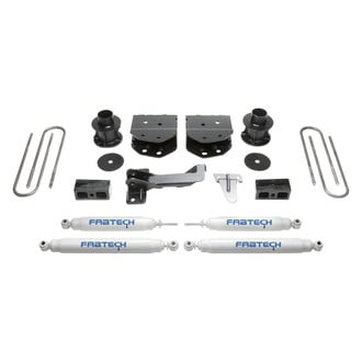 Fabtech® - 4" x 3" Budget Front and Rear Suspension Lift Kit