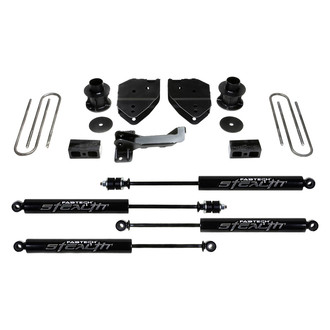 Fabtech® - 4" x 4" Budget Front and Rear Suspension Lift Kit