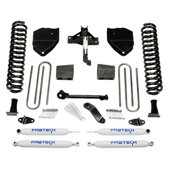 Fabtech® - 4" x 4" Basic Front and Rear Suspension Lift Kit
