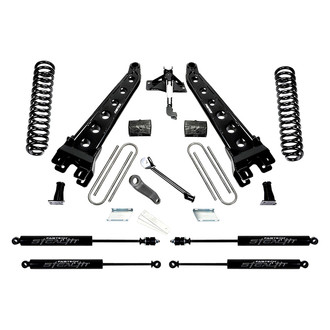 Fabtech® - 4" x 4" Radius Arm Front and Rear Suspension Lift Kit