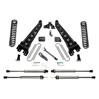 Fabtech® - 4" x 4" Radius Arm Front and Rear Suspension Lift Kit