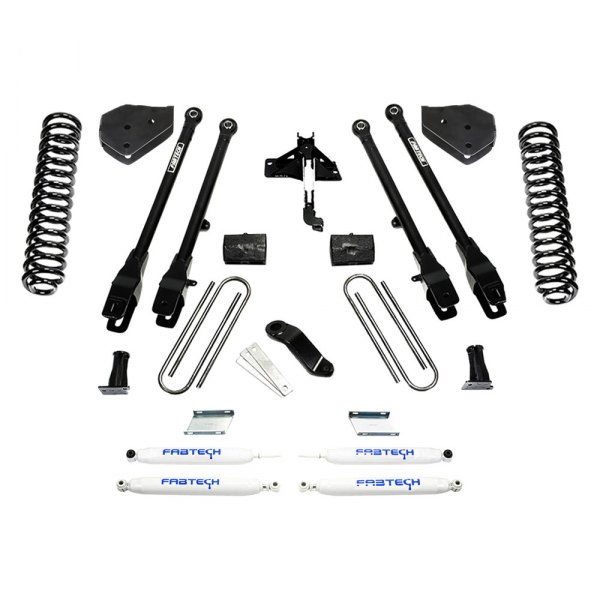 Fabtech® - 4 Link Front and Rear Suspension Lift Kit