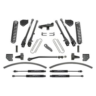 Fabtech® - 8" 4 Link Front and Rear Suspension Lift Kit
