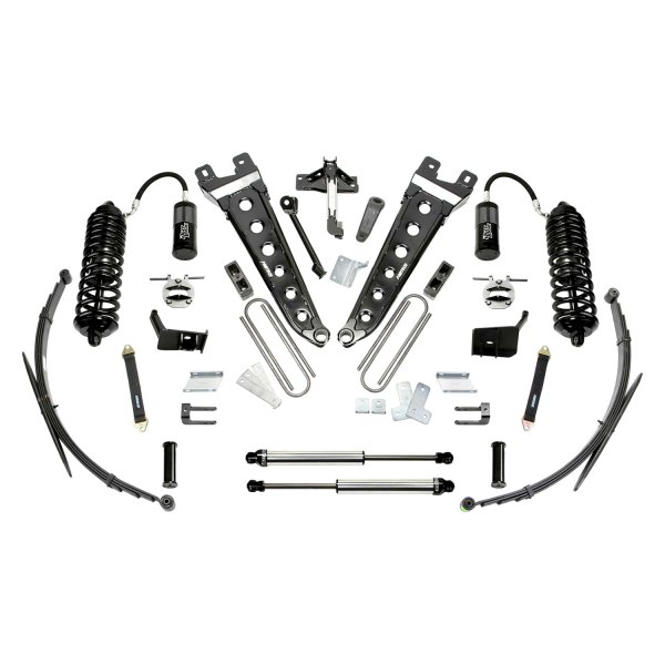 Fabtech® K2275DL 8" Radius Arm Front and Rear Suspension Lift Kit