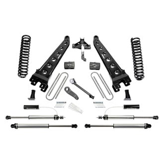 Fabtech® - 4" Radius Arm Front and Rear Suspension Lift Kit