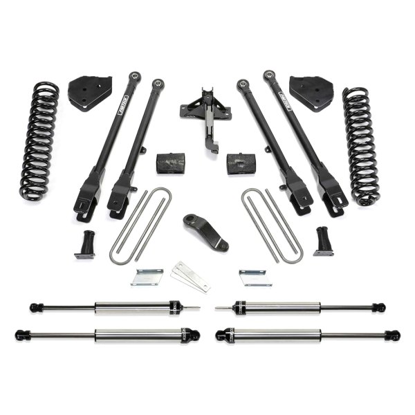 Fabtech® K2306DL 6" 4 Link Front and Rear Suspension Lift Kit