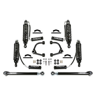 Fabtech® - 4" Uniball UCA Front and Rear Suspension Lift Kit
