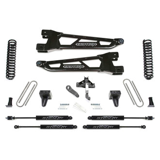 Fabtech® - 4" x 4" Radius Arm Front and Rear Suspension Lift Kit