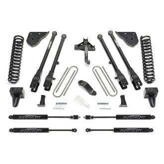 Fabtech® - 4" x 4" 4 Link Front and Rear Suspension Lift Kit