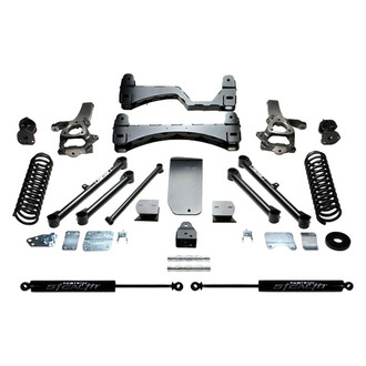 Fabtech® - 6" x 4" Basic Front and Rear Suspension Lift Kit