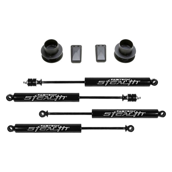 Fabtech® - Front and Rear Coil Spacer Lift Kit