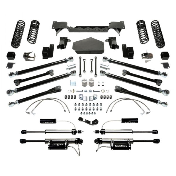 Fabtech® - Crawler Front and Rear Long-Travel Suspension Lift Kit