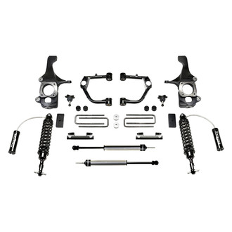 Fabtech® - 4" x 1" Ball Joint UCA Front and Rear Suspension Lift Kit