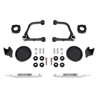 Fabtech® - 3" Uniball UCA Front and Rear Suspension Lift Kit
