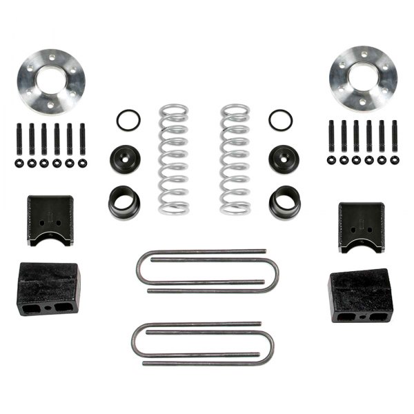 Fabtech® K9002 1.5" Coil Assist Front and Rear Suspension Lift Kit