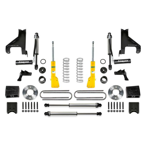 Fabtech® - Coil Assist Front and Rear Suspension Lift Kit