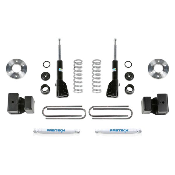Fabtech® - Coil Assist Front and Rear Suspension Lift Kit