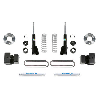 Fabtech® - 1.5" Coil Assist Front and Rear Suspension Lift Kit