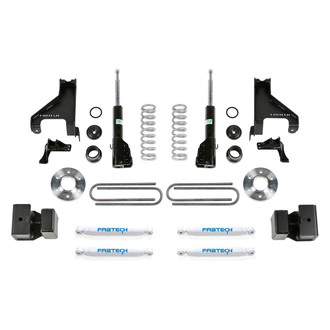 Fabtech® - 1.5" Coil Assist Front and Rear Suspension Lift Kit
