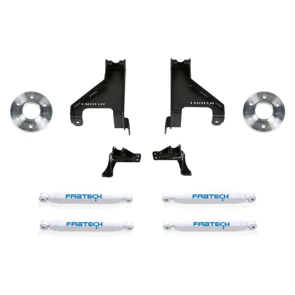 Fabtech® - Twin-Tube Non Adjustable Front and Rear Shock Absorber Kit