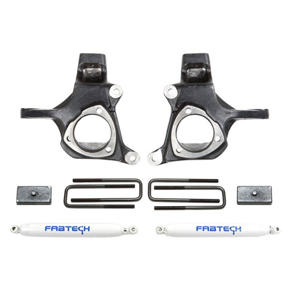 Fabtech® - Spindle Front and Rear Suspension Lift Kit