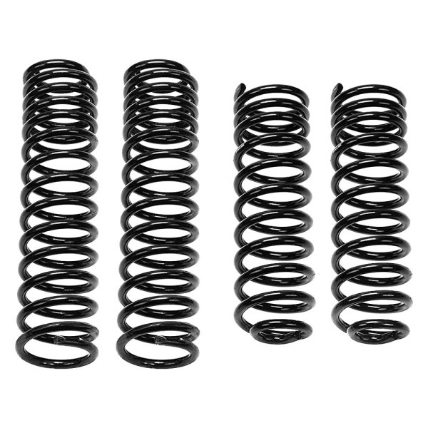 Fabtech® - 5" x 5" Long Travel Front and Rear Lifted Coil Springs