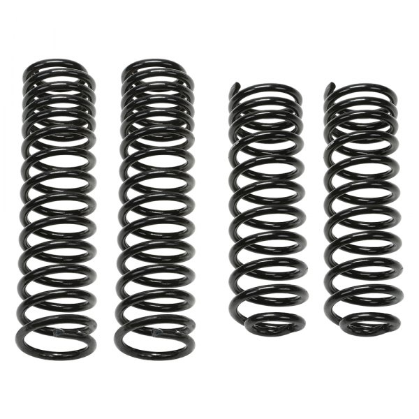 Fabtech® - 5" x 5" Long Travel Front and Rear Lifted Coil Springs