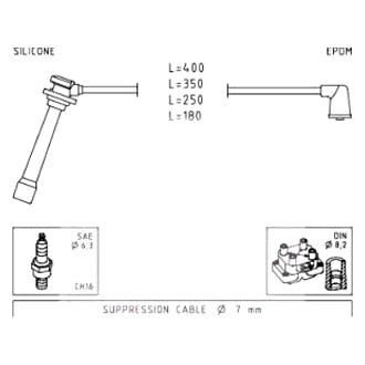 Facet® - Spark Plug Wire Set