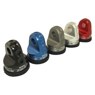 Factor 55® - Prolink Series Silver Shackle Mount with Titanium Pin and Rubber Guard