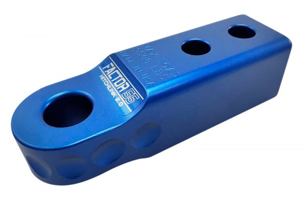 Factor 55® - Blue HitchLink 2.0 Hitch Receiver Shackle Mount