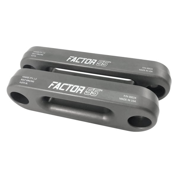 Factor 55® - 4.875" Gun Metal Gray Aluminum Hawse Fairleads