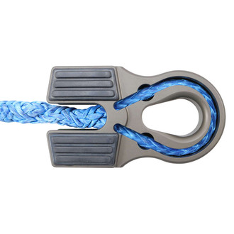 Factor 55® - Splice-On Foldable Winch Line Gray Shackle Mount