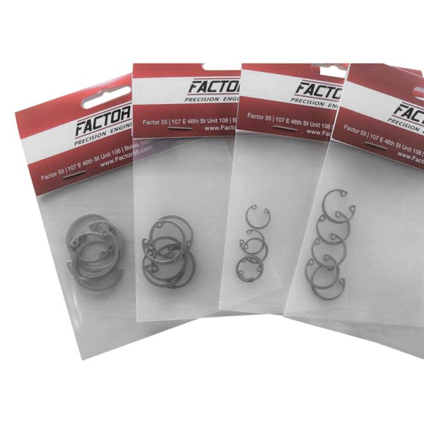 Factor 55® - Internal Retaining Rings