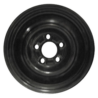 Factory Steel® - Black 15x4 Steel Factory Wheel