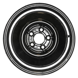 Factory Steel® - Black 14x4 Steel Factory Wheel