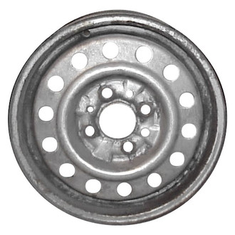 Factory Steel® - 14-Hole Silver 14x5 Steel Factory Wheel