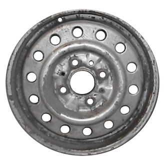 Factory Steel® - 14-Hole Black 14x5 Steel Factory Wheel
