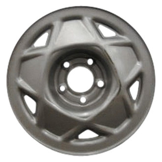 Factory Steel® - 5-Slot Silver 15x6 Steel Factory Wheel
