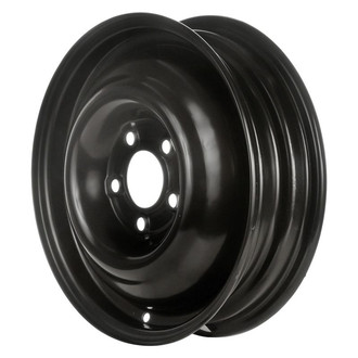 Factory Steel® - Black 15x4 Steel Factory Wheel