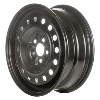 Factory Steel® - 16-Hole Black 15x6 Steel Factory Wheel