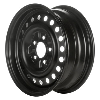 Factory Steel® - 20-Hole Black 15x6 Steel Factory Wheel